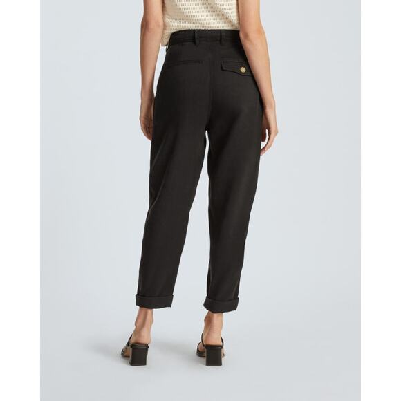 Everlane the Tencel Relaxed Chino in Buttersoft Black 12 - Picture 10 of 10